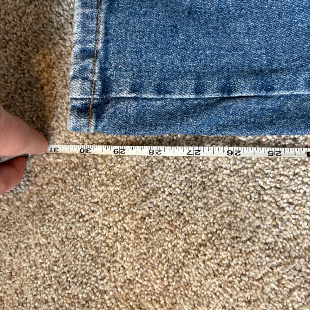 Retro Vintage Nevada high waisted mom jeans Bareback Size 8 Denim 90s Y2K - Picture 10 of 12